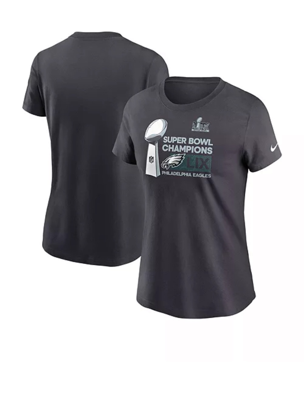 Philadelphia Eagles Nike Women's Super Bowl LIX Champions Locker Room T-Shirt